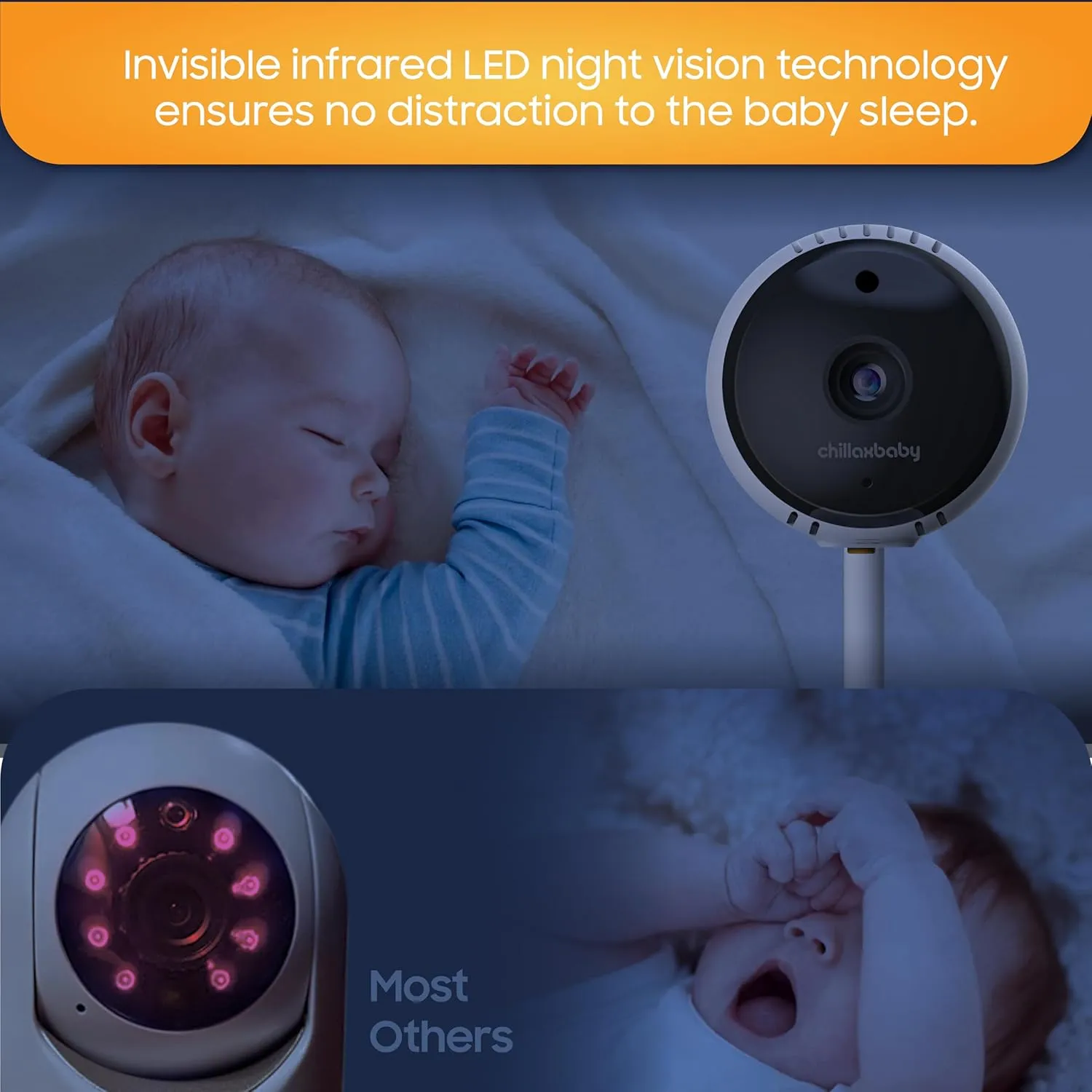 🦒 CHILLAX Giraffe Pro Max – Portable Baby Monitor for Travel 🦒
