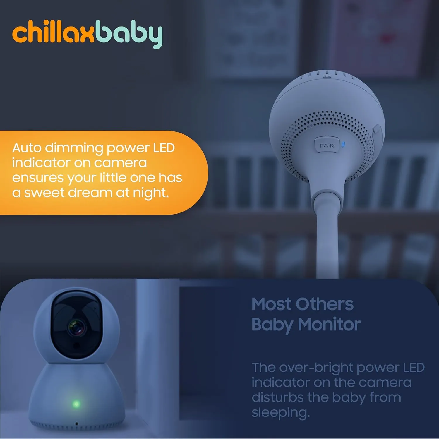 🦒 CHILLAX Giraffe Pro Max – Portable Baby Monitor for Travel 🦒