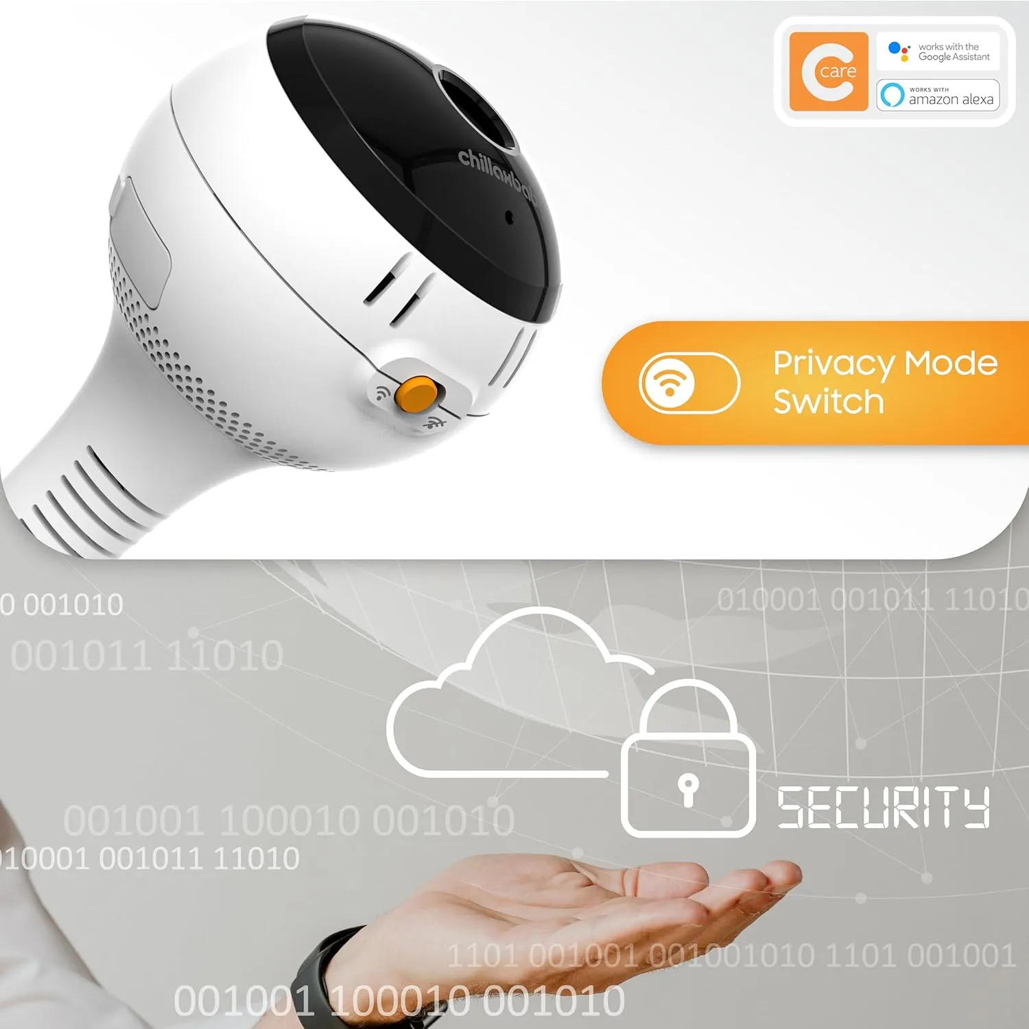 🦒 CHILLAX Giraffe Pro Max – Portable Baby Monitor for Travel 🦒