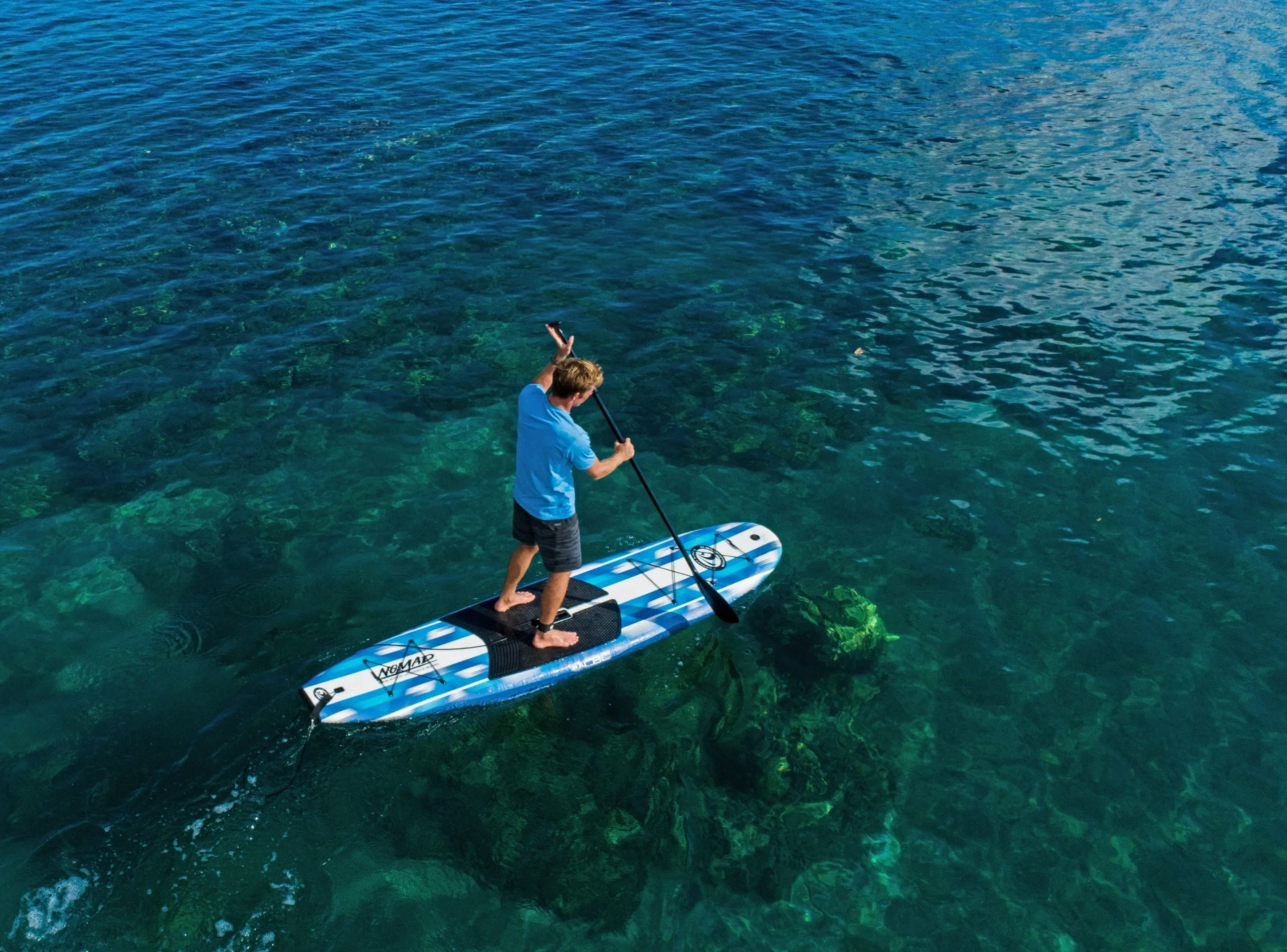 10'6 NOMAD Foam Stand Up Paddleboard Package