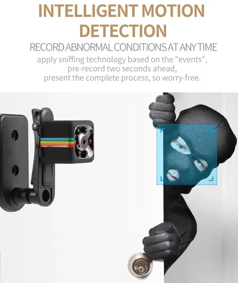 1080P HD Mini Camera Portable Small Nanny Cam Video Voice Mini DV Recorder Indoor Covert Security Camera For Home Office ﻿New