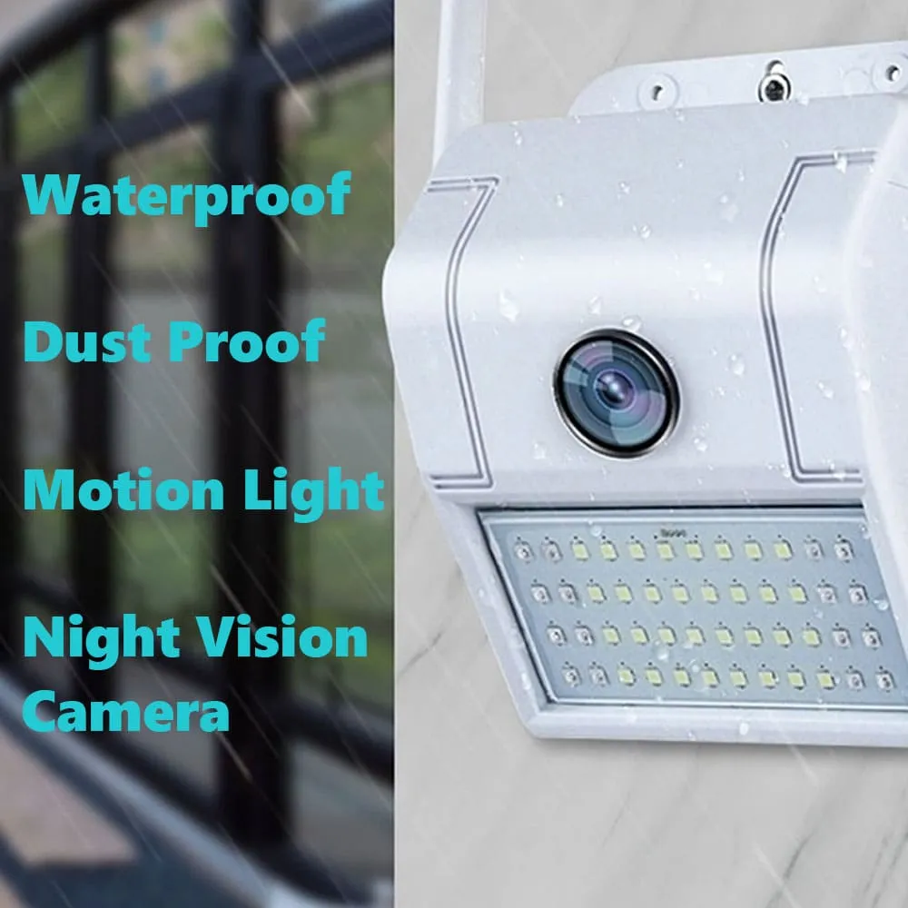 1080P HD Outdoor WiFi Wall Mounted LED Motion Light with Night Vision DVR