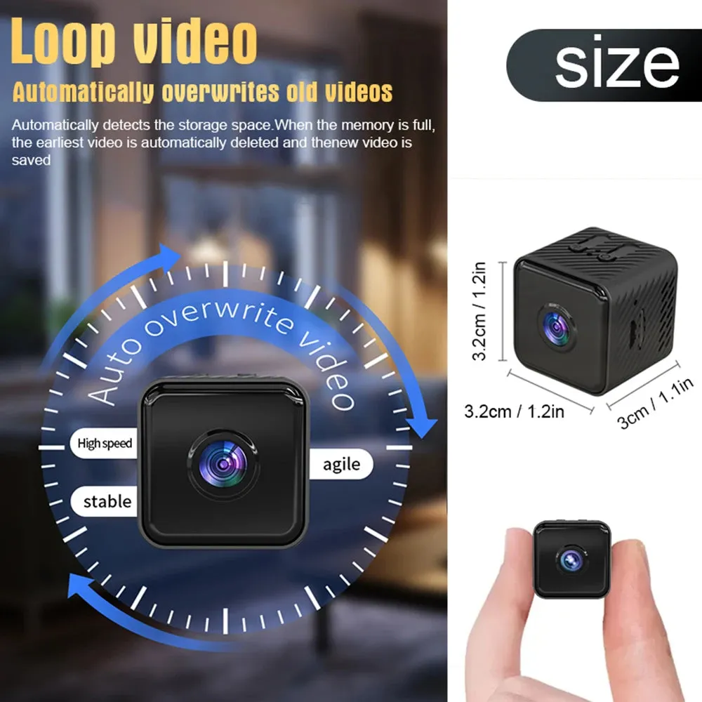 1080P Magnetic Mini Camera for Home Security