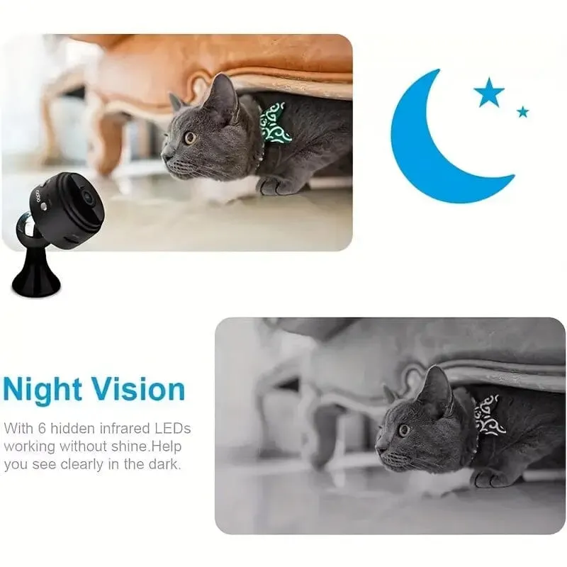 1080P Mini Wireless 2.4G Surveillance Hidden Camera