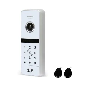 1080P Outdoor Camera with Night Vision Password Unlock RFID Cards Unlock and Waterproof Concected with Monitor