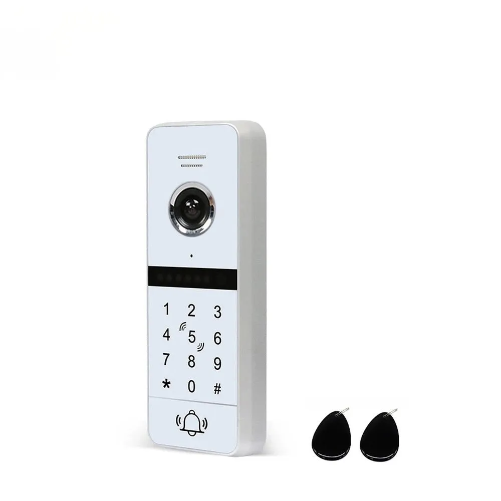 1080P Outdoor Camera with Night Vision Password Unlock RFID Cards Unlock and Waterproof Concected with Monitor