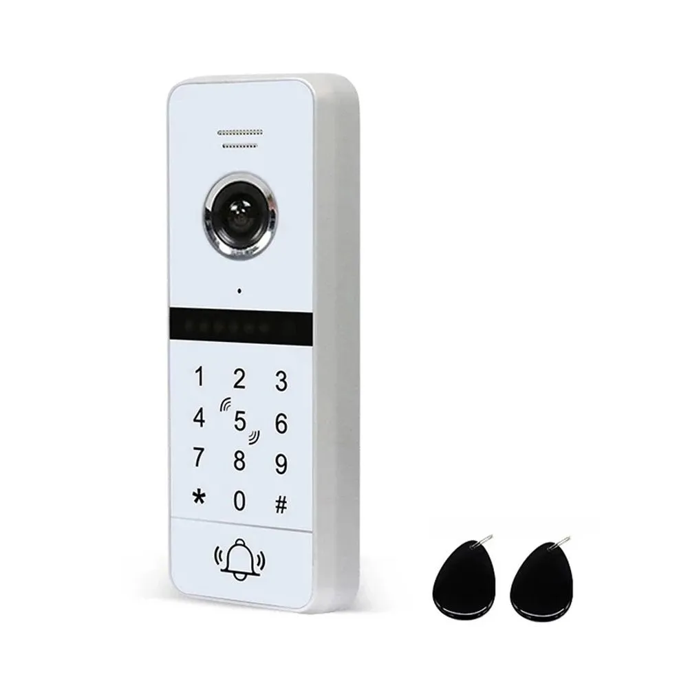 1080P Outdoor Camera with Night Vision Password Unlock RFID Cards Unlock and Waterproof Concected with Monitor