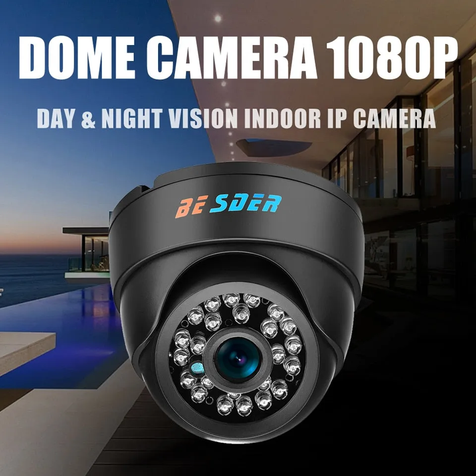 1080p Wide Angle Indoor Dome Camera