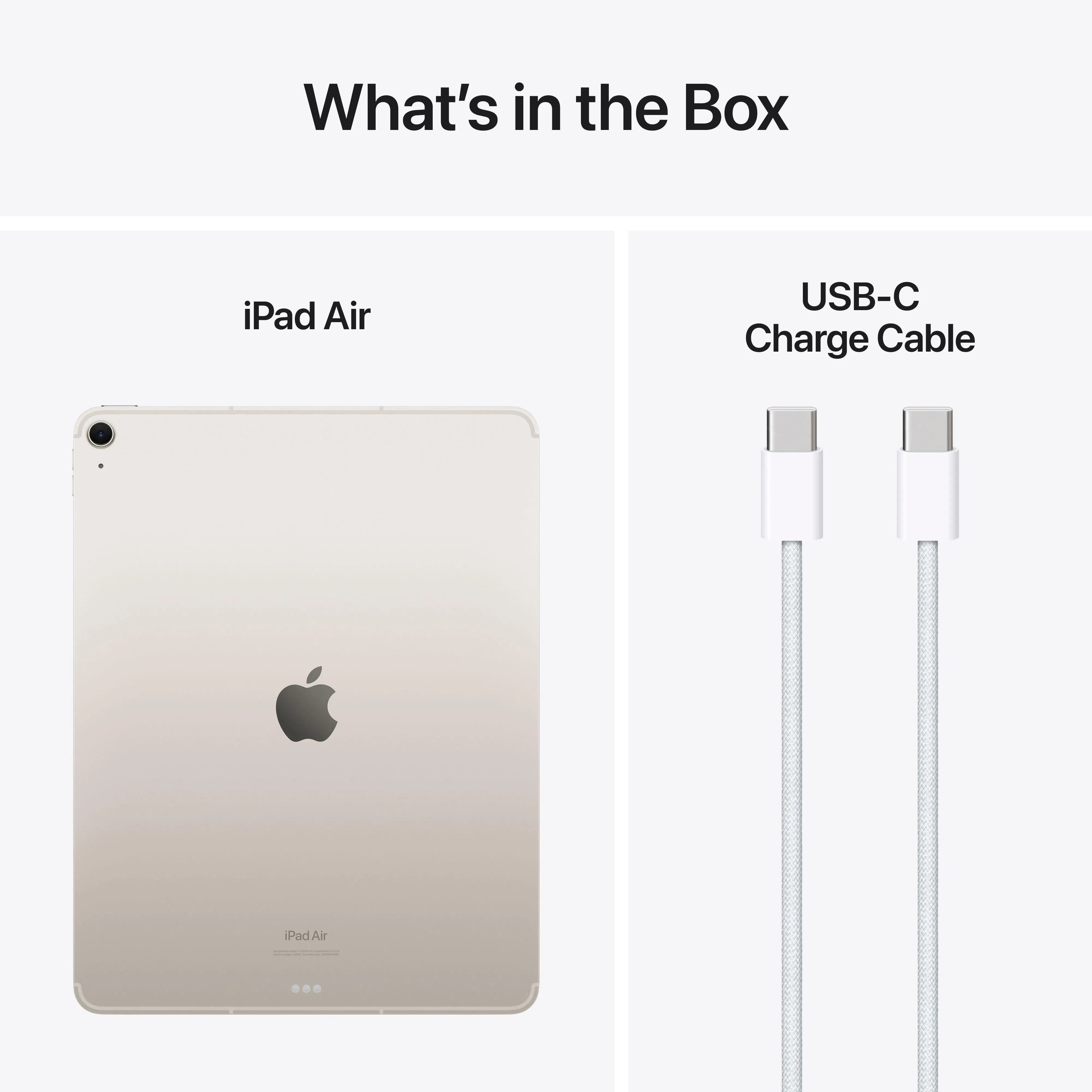 13-inch iPad Air Wi-Fi   Cellular 128GB - Starlight (M2)