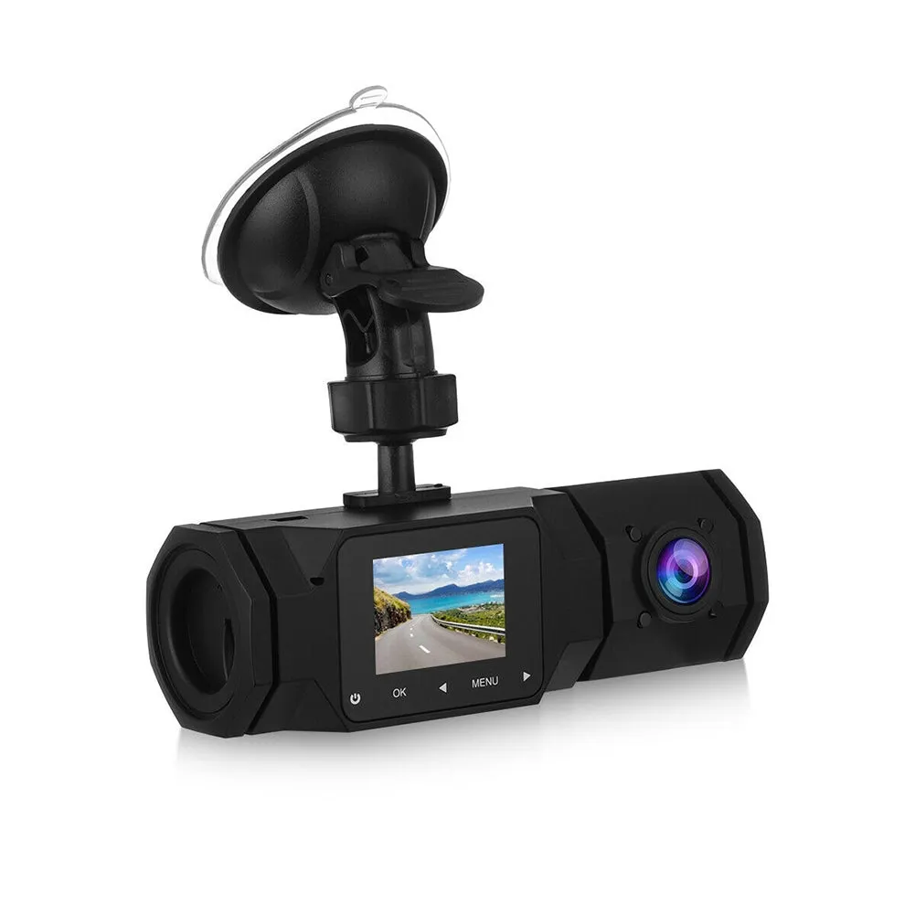1.5-inch Car Dash Cam Dual Camera 1080p Starlight Night Vision