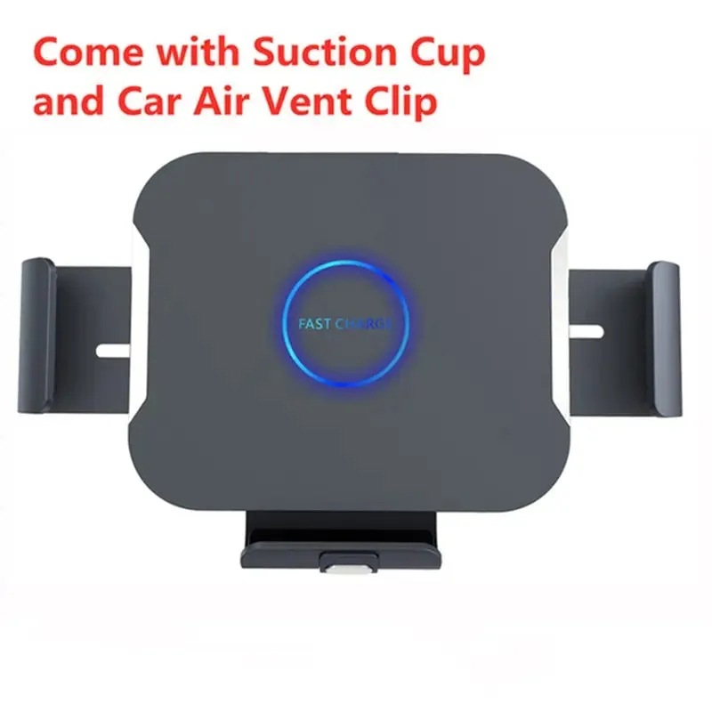 15W Car Wireless Charger Fast Charging Station Car Phone Holder For Samsung Galaxy Z Fold 4 3 2 iPhone 14 13 Pro Max Fold Screen