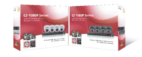 2 MP 4 DOME CAMERA PACKAGE (WHITE)