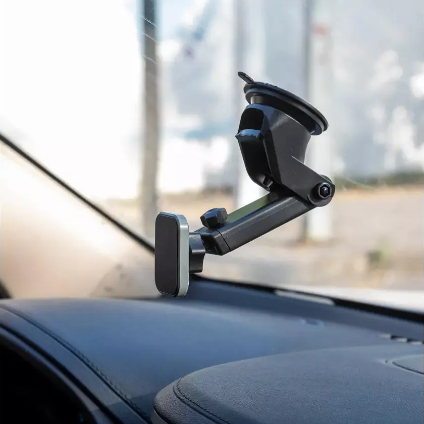 2-Pack: Magnetic Adjustable Car Mount Cellphone Holders