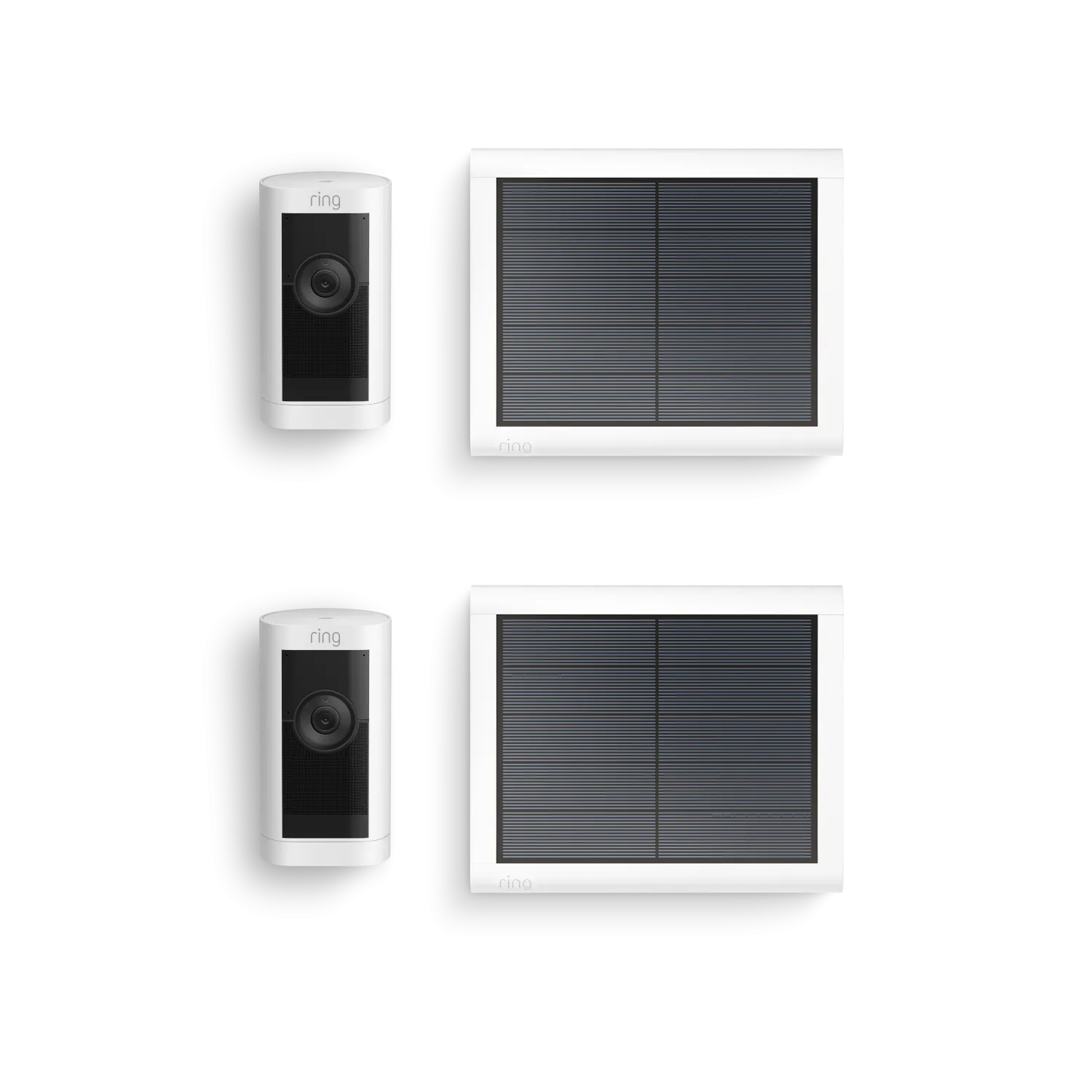 2-Pack Outdoor Camera Pro Solar (Stick Up Cam Pro)
