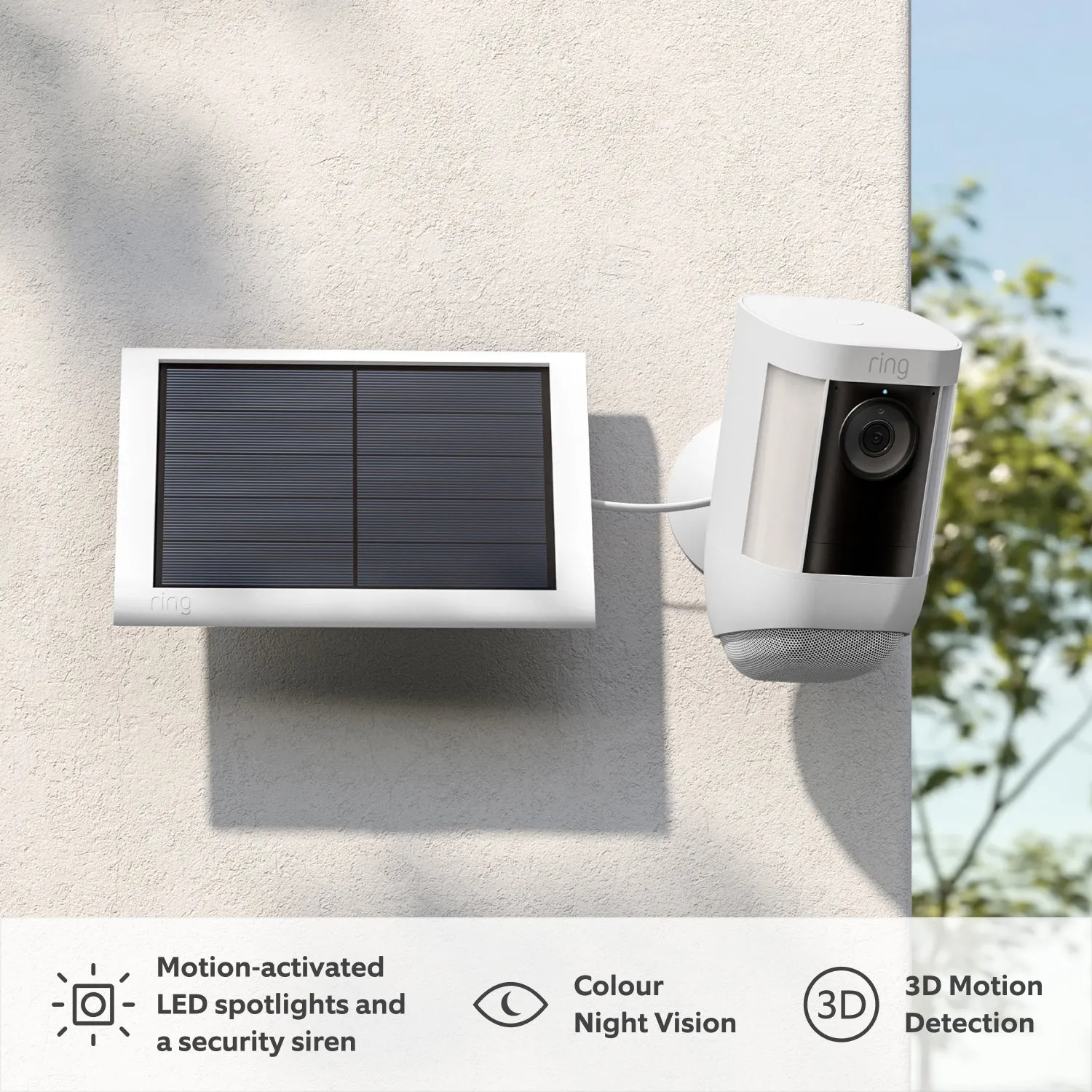 2-Pack Spotlight Cam Pro Solar