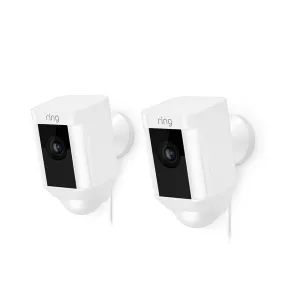 2-Pack Spotlight Cam Wired