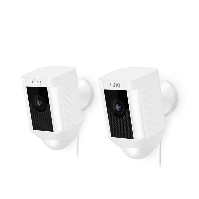2-Pack Spotlight Cam Wired