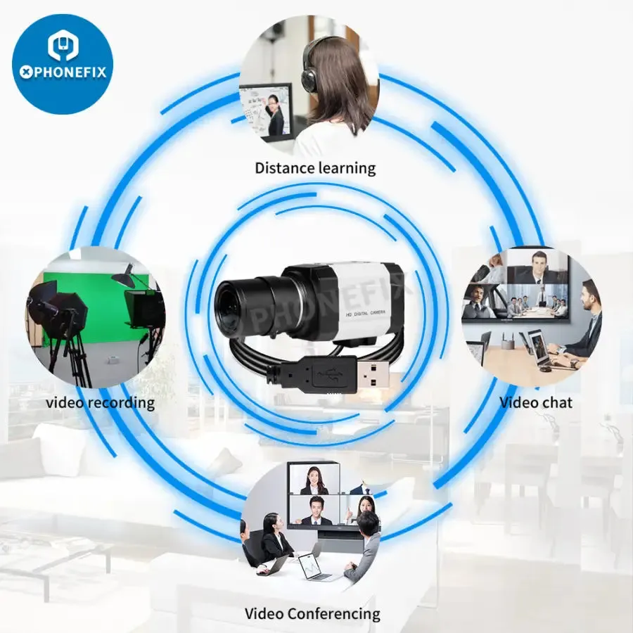 2.0MP High Speed UVC USB Webcam MJPG HD Camera