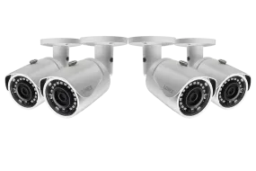 2K (5MP) Super HD IP Camera with Color Night Vision (4-pack)