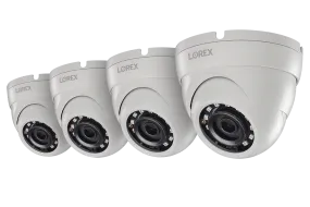 2K (5MP) Super HD IP Dome Camera with Color Night Vision (4-pack)