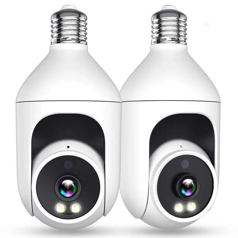 2K Light Bulb Security Camera  360° (2pc’s)