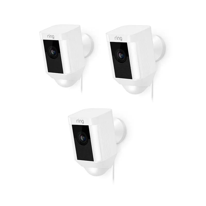 3-Pack Spotlight Cam Wired
