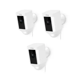 3-Pack Spotlight Cam Wired