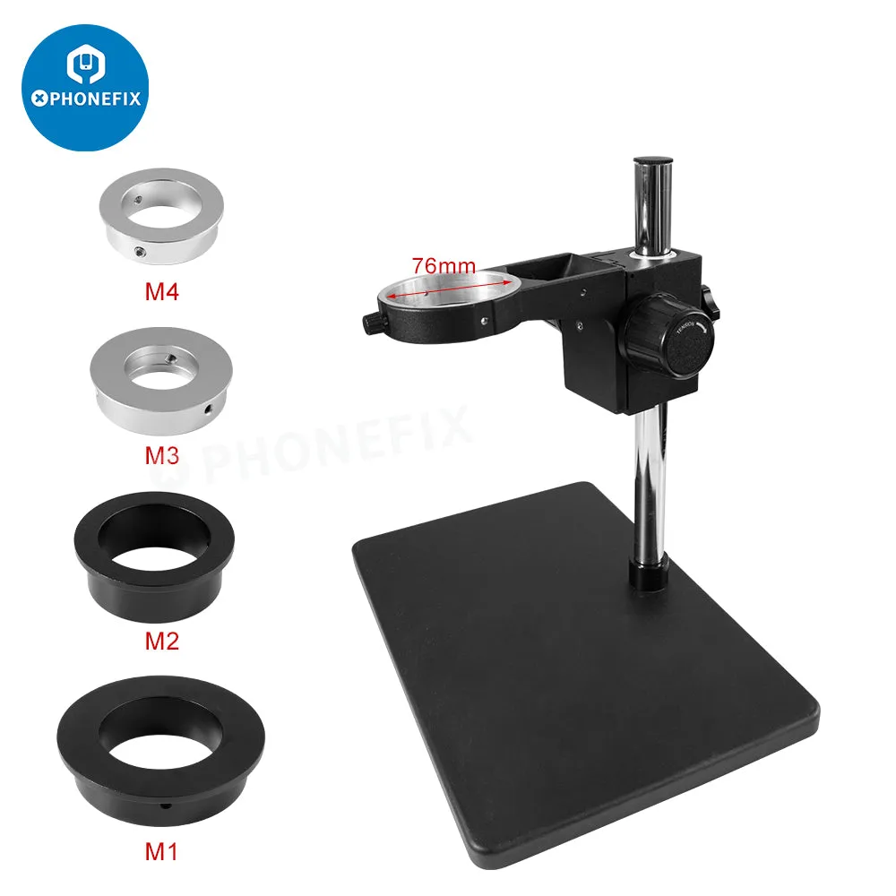 35/40/50/76mm C-Mount Lens Adapter Ring For Microscope Camera