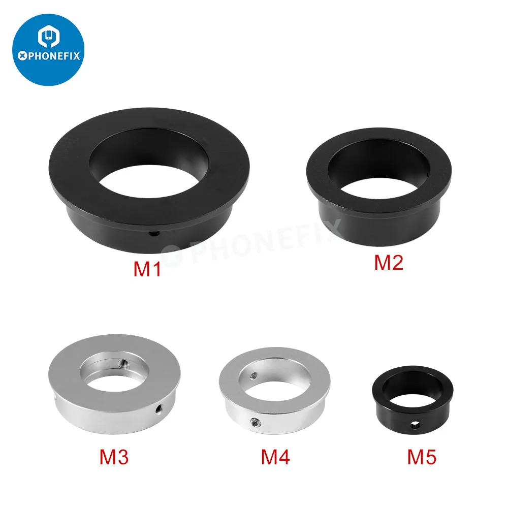 35/40/50/76mm C-Mount Lens Adapter Ring For Microscope Camera