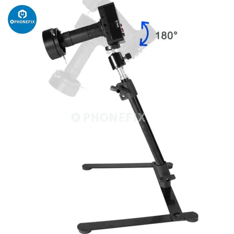 38MP Digital Industrial Camera HDMI USB Microscope Stand CPU Repair