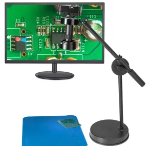 High-Resolution 38MP HDMI 1080P USB Industrial Microscope for SMD Soldering