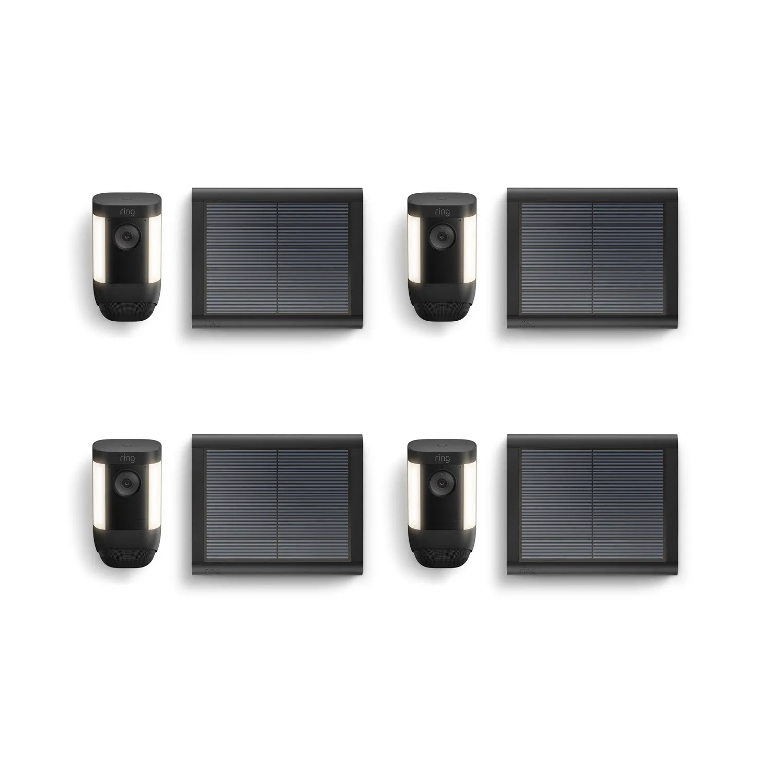 4-Pack Spotlight Cam Pro Solar