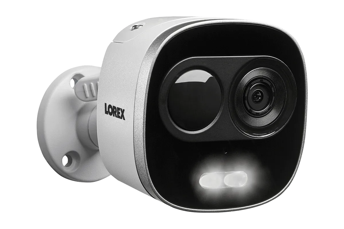 4K Active Deterrence Network Security Camera (2-pack)