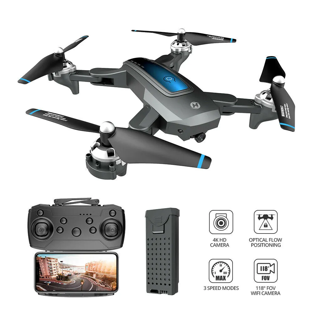 4K HD Camera Foldable Selfie Drone - Ultimate Best !!