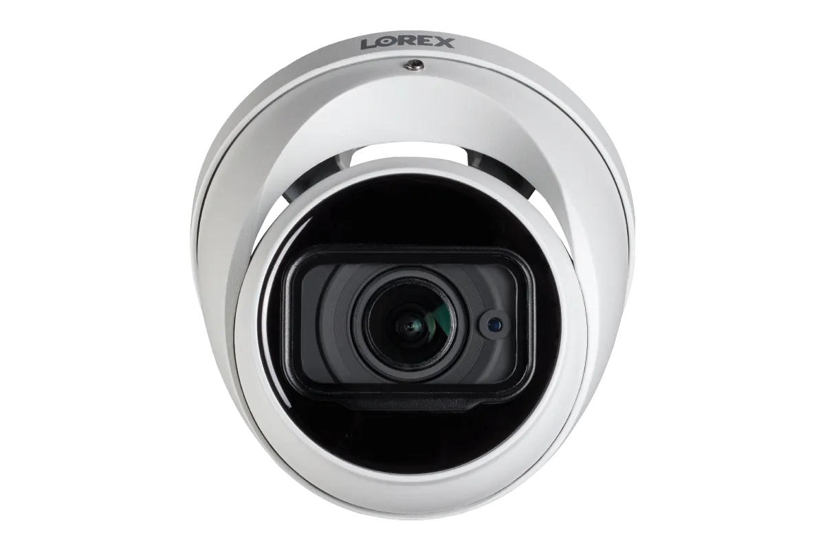 4K Ultra HD Motorized Varifocal Dome Security Camera with Color Night Vision (2-pack)