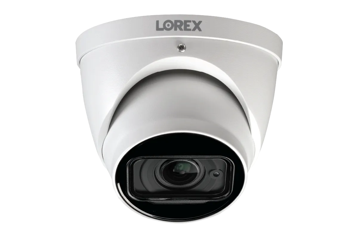 4K Ultra HD Motorized Varifocal Dome Security Camera with Color Night Vision (2-pack)