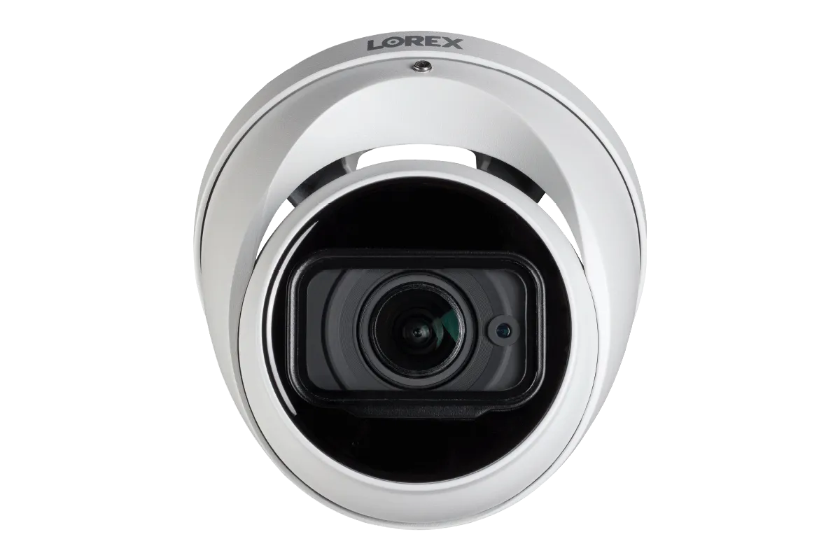 4K Ultra HD Motorized Varifocal Dome Security Camera with Color Night Vision (2-pack)