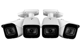 4K Ultra HD Smart IP Security Camera (4-Pack)