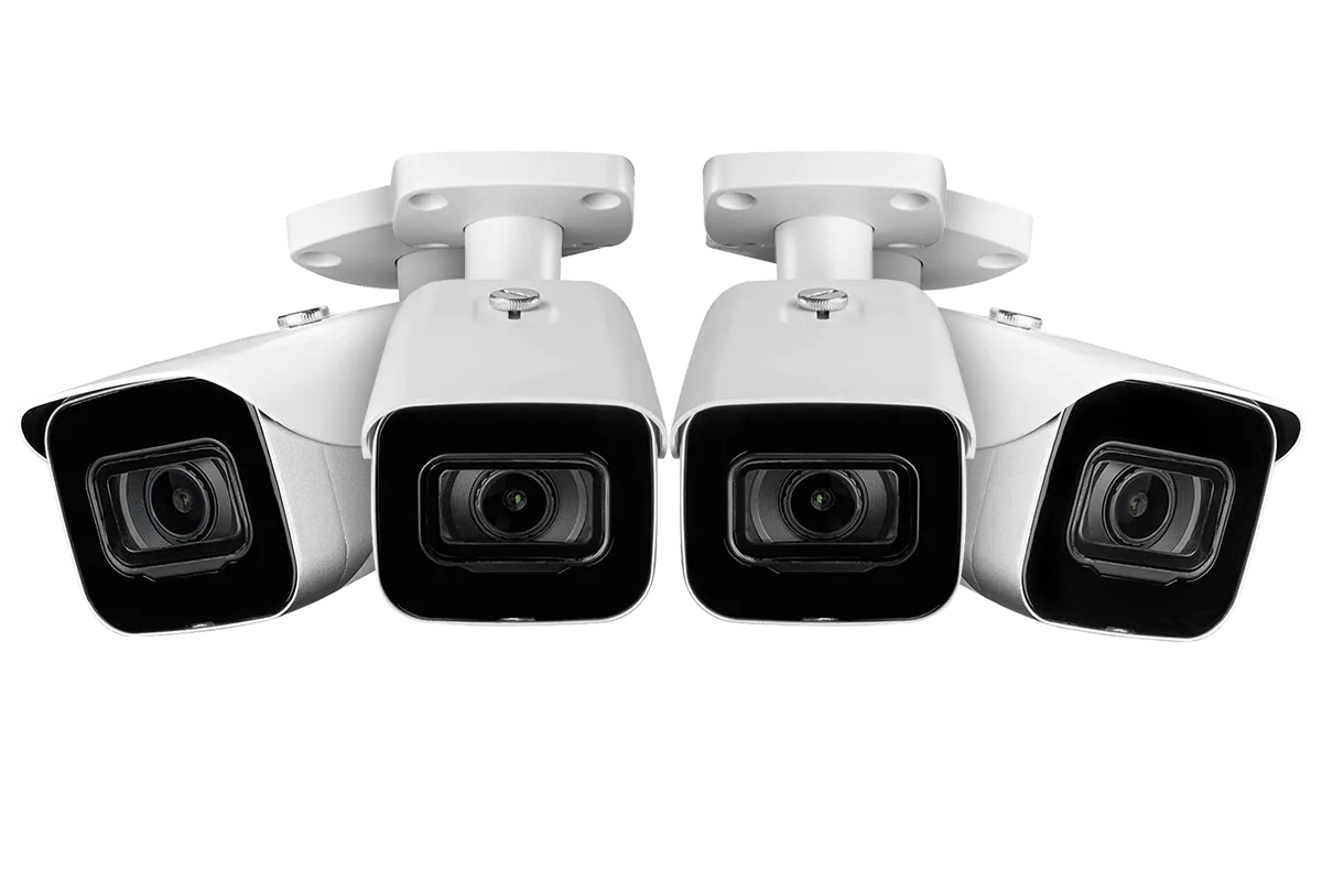 4K Ultra HD Smart IP Security Camera (4-Pack)