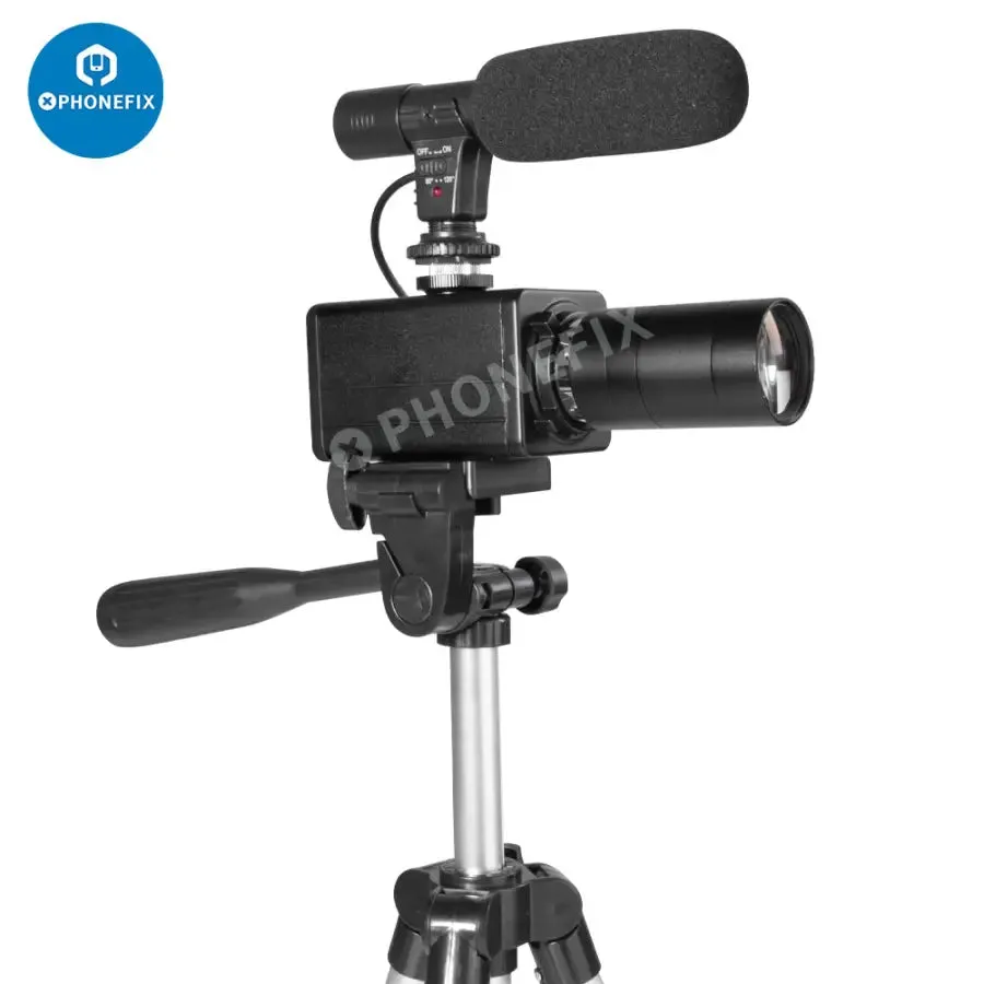 5.0MP 4K USB Webcam 10X Optical Zoom HD Camera with Microphone