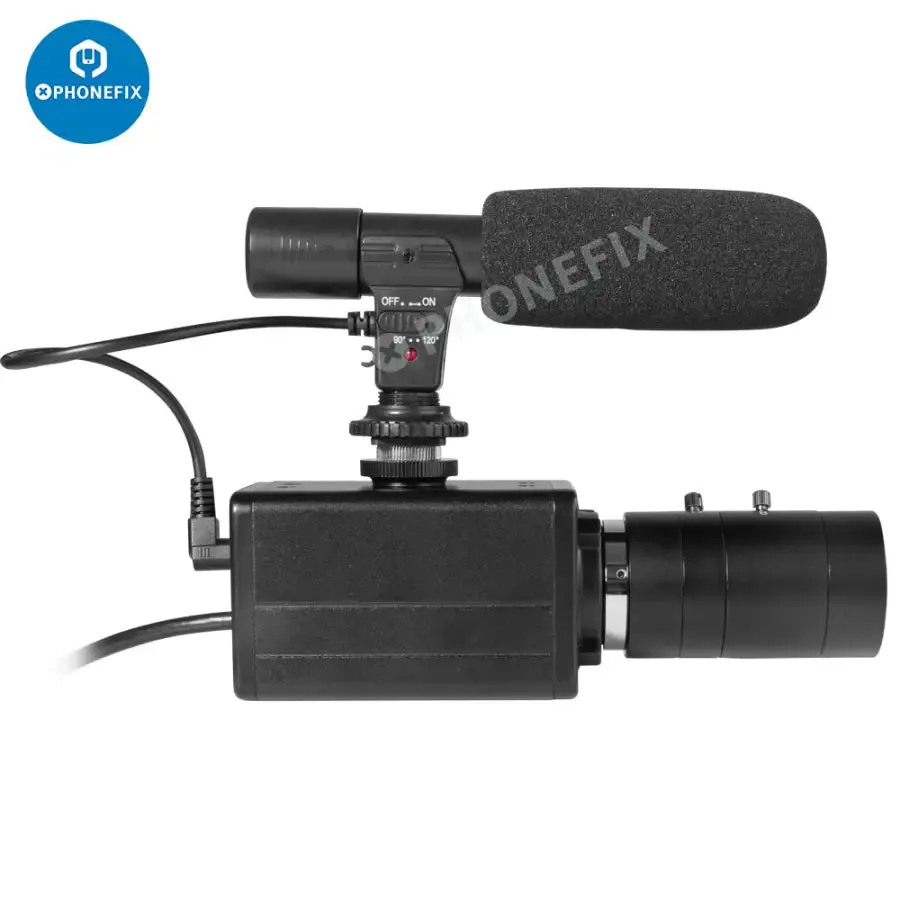 5.0MP 4K USB Webcam 10X Optical Zoom HD Camera with Microphone