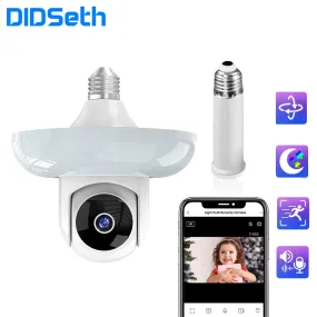 5MP Light Camera WIFI CCTV Security IP Camera Ai Humanoid Filter Push Color Night Vision Surveillance
