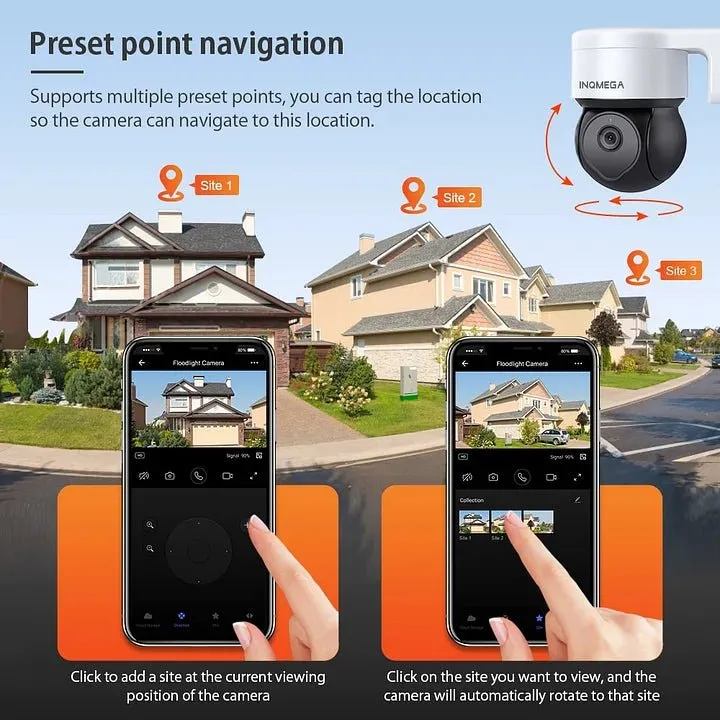 5MP Outdoor PTZ Camera GHomeSmart®