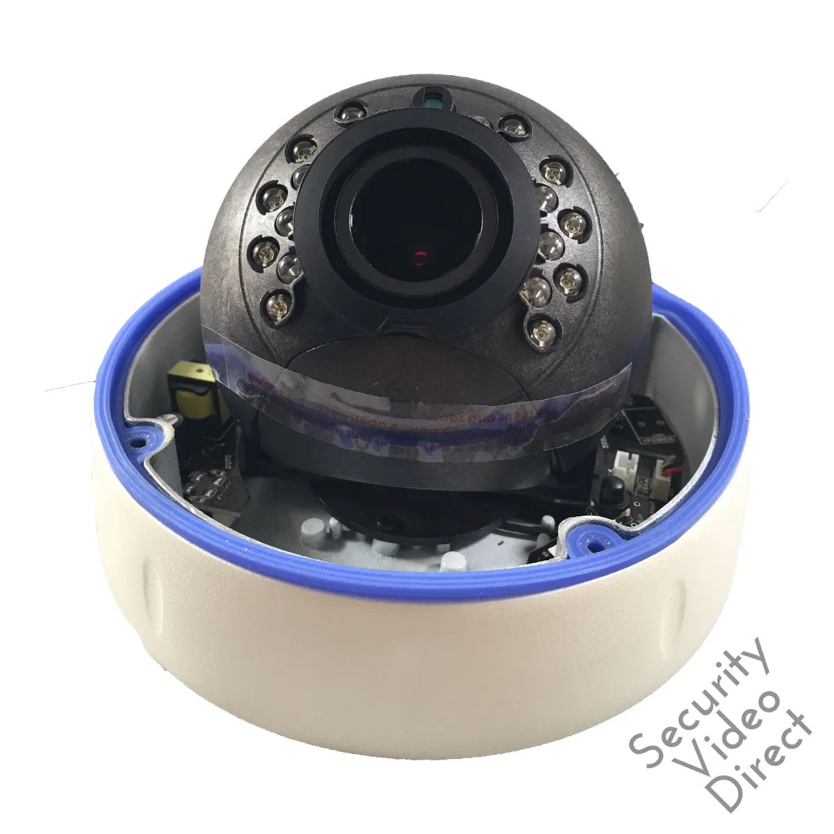 800TVL Outdoor Dome Security Camera 1/3" SONY Super HAD II CCD 2.8-12mm Varifocal Lens Dual Voltage WDR OSD Control Weatherproof