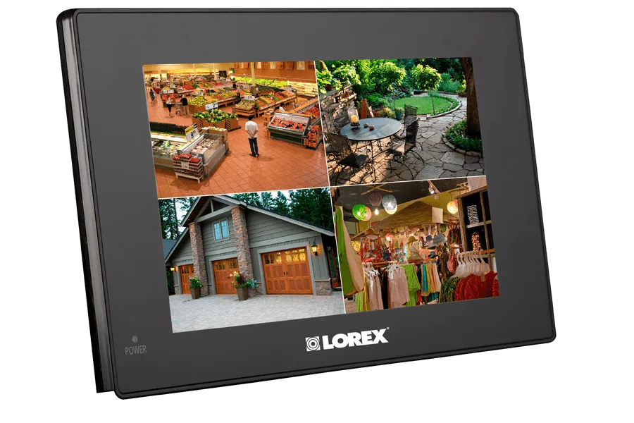 9 inch color LCD monitor for security camera DVRs
