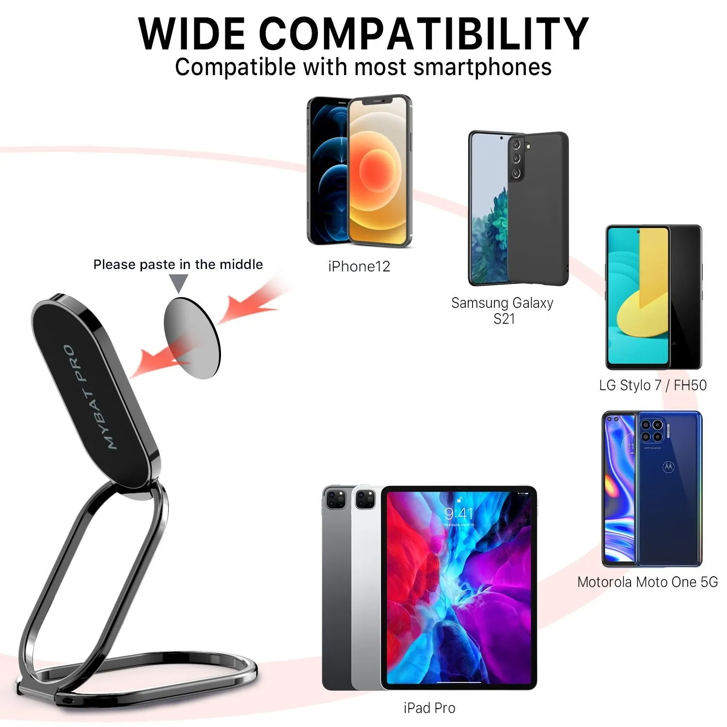 Adjustable Folding Phone Stand