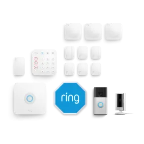 Alarm, Indoor Camera 2nd Gen   Battery Video Doorbell Pack - XL (with siren)