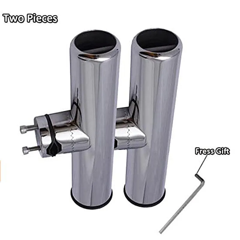 AMYSPORTS 2-4 PCS Rail Mount Rod/ Boat Clamp Holders