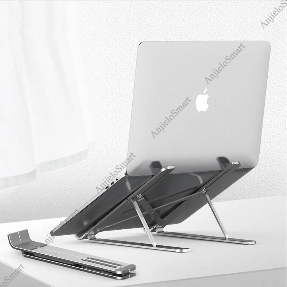 AnjieloSmart Adjustable Folding Tablet Bracket Mount Stand Holder Portable for Laptop iPad