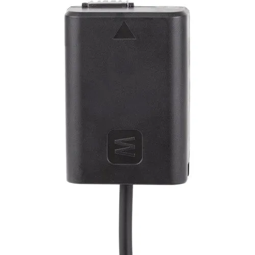 Anton Bauer P-Tap to Sony 7.4V regulated Dummy NP-FW50 battery